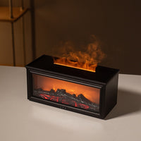 Simulation 3d Fireplace Flame Aroma Diffuser Household Desk